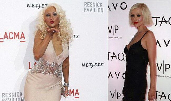 Christina Aguilera a luat proportii