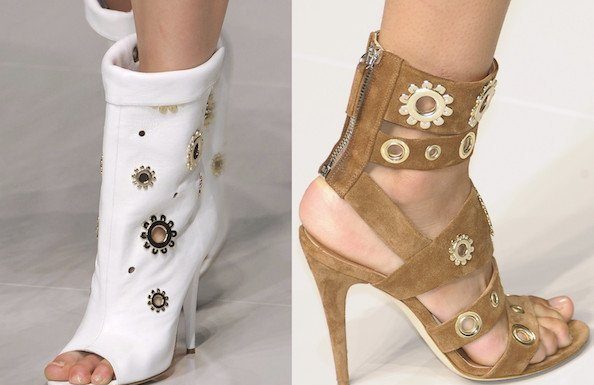 Tendinte hot de pantofi prezentate la Milan Fashion Week