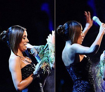 Vezi tinutele purtate de Eva Longoria la MTV EMA 2010
