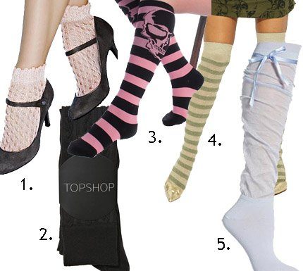 Trend alert: Sosetele peste genunchi