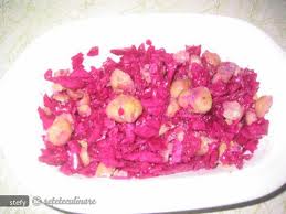 Salata cu mozzarella si varza rosie – Retete de dieta