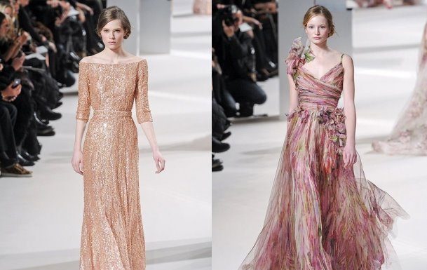 Rochii maxi de primavara create de Elie Saab
