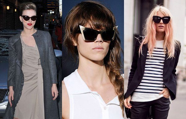 Ochelari de soare „cat-eye” – tendinte 2011