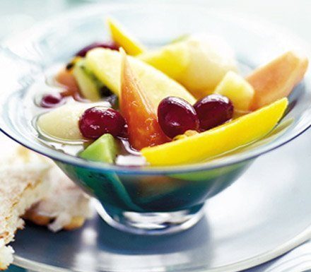 Salata de fructe exotice pentru desert – Retete de salata
