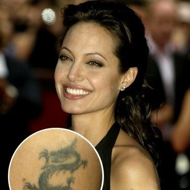 Angelina Jolie – tatuaje
