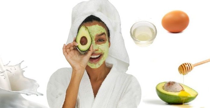 Măști de față pe bază de ou și avocado pentru tenul gras